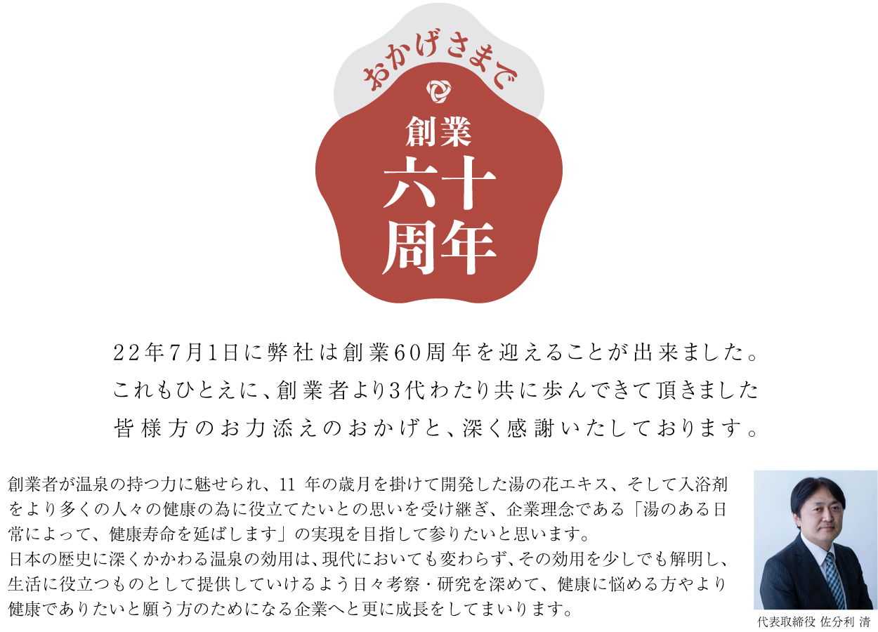 ヤングビーナス薬品工業株式会社は創業60周年
